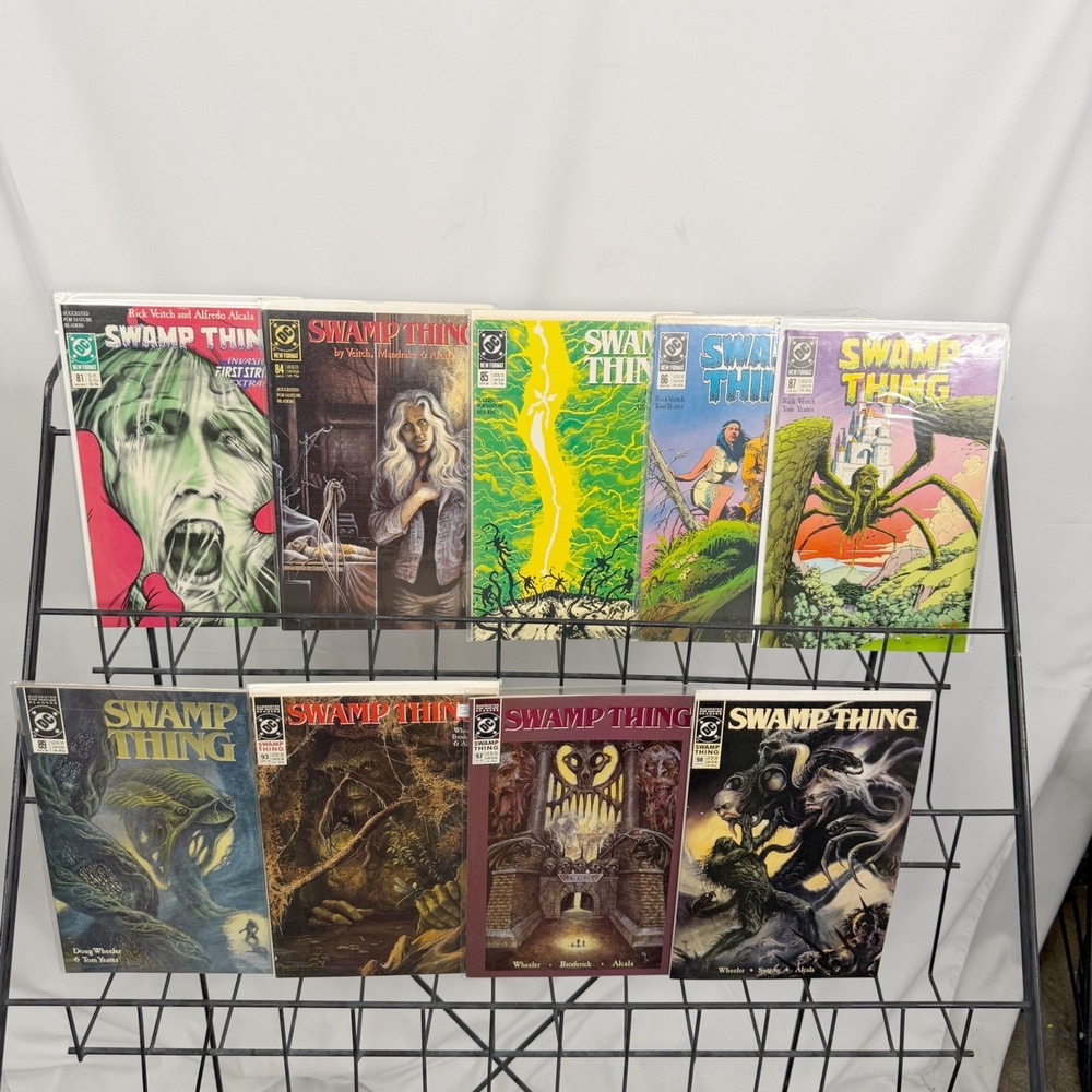 DC Comics Swamp Thing 81 84-87 89 93 97-98 lot Rick Veitch DC